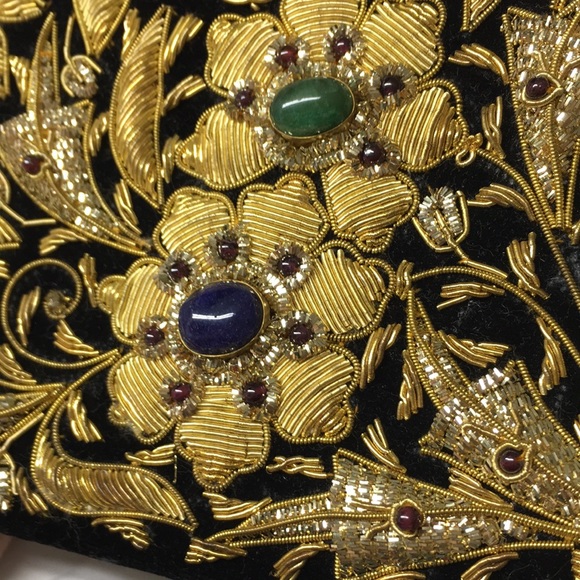 🖤Vtg Handmade bag with gemstones - Picture 13 of 17